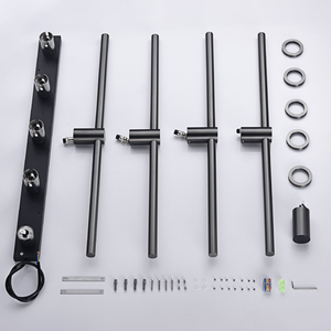 <span class=keywords><strong>Scaldasalviette</strong></span> Elettrico <span class=keywords><strong>Nero</strong></span> Opaco da 70 cm con 4 Barre Rotonde, in Acciaio Inox 304, Controllo Intelligente, Installazione Nascosta - Product Image 2