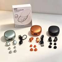 Écouteurs sans fil personnalisés verts, écouteurs sans fil avec bande lumineuse LED, mini étui de charge avec batterie externe