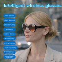 Lunettes Intelligentes F07 – Audio Ouvert 5.4, Conduction Aérienne, Contrôle Tactile, Type-C, ABS+PC