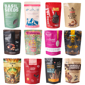 Doypack, sachet d'emballage pour biscuits en plastique imprimé personnalisé, résistant aux odeurs, sachet refermable en aluminium - Product Image 4