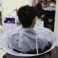 Delantal Corte de pelo Capa de pelo Peluquería Salón Estilistas Paraguas Protector de limpieza