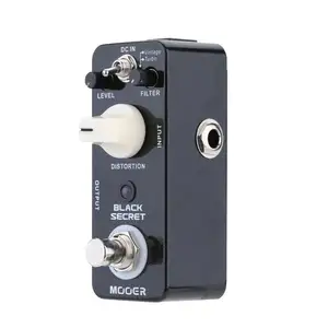 MOOER mds1 đen bí mật guitar điện hiệu ứng bàn đạp mini méo 2 chế độ làm việc đúng Bypass bởi hiệu ứng chuột Proco