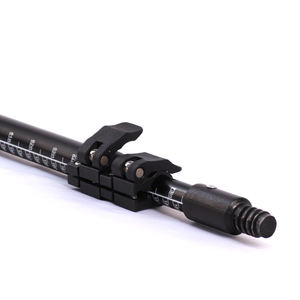 UPSILON Strumenti Sportivi Asta di Misurazione Regolabile in Alluminio Palo Telescopico per Misurare l'Altezza Modello A1810 Nero - Product Image 2