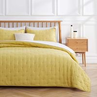 Ensemble de couettes King Motif de points uniques Couvre-lit matelassé léger Couvre-lit réversible en microfibre douce pour toutes les saisons