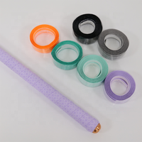 Bande adhésive antidérapante en PU pour raquette de tennis, accessoires de surpoignée 1100x25mm, épaisseur 1,8mm pour raquettes de padel, pickleball, baseball