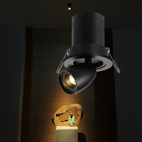 Mini Downlight Moderne 3W IP20 Éclairage Intérieur Encastré Cob Projecteur Commercial Vitrine pour Armoire à Bijoux Hot Track Lights