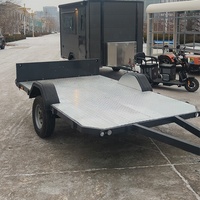 Remorque alimentaire personnalisée, moto, camping-car mobile, caravane