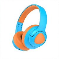 Headphone Nirkabel Brightblue T1 Kid Over-Ear dengan Peredam Kebisingan ENC 5.4, Tahan Air IPX5, Waktu Putar 20+ Jam, Kontrol Sentuh