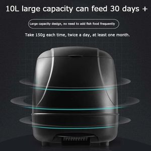 Automatische Vis Feeder Huisdier Timer Auto Eten Dispenser Voor <span class=keywords><strong>Aquarium</strong></span> <span class=keywords><strong>Computer</strong></span> Controlled Koi Vijver Voeden Machine 10L - Product Image 6
