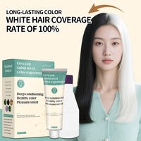 Tinte de color de cabello natural permanente profesional sin Peróxido de amoníaco y color de cabello sin amoníaco