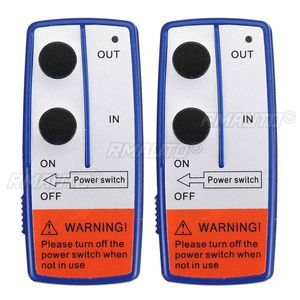 Control remoto inalámbrico de 12V para cabrestante eléctrico con transmisor manual, kit para camiones, ATV, SUV y remolques - Product Image 3