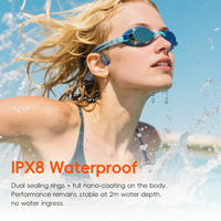 Écouteurs Sportifs à Conduction Osseuse X9 à Oreille Libre, Étanche IPX8, pour la Natation, Écouteurs sans Fil BT6.0, Vente en Gros Usine