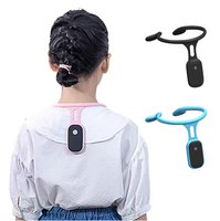 Correcteur de posture intelligent avec écran LCD de rappel et surveillance en temps réel, fixation au cou pour adultes et enfants