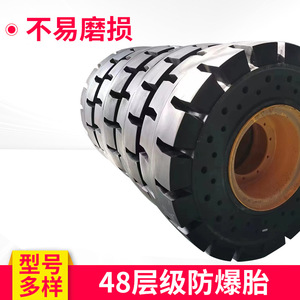 Pneu semi-solide 23.5-25 48 plis Run Flat pour chargeuse et engins de construction - Product Image 4
