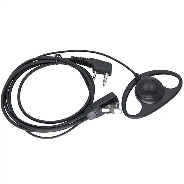 D stype headset for handheld Motorola radios CP040 CP140 EP450 CP200 EP350 hands free headset walkie talkie