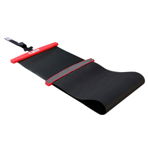 Planche <span class=keywords><strong>de</strong></span> glisse d'entraînement <span class=keywords><strong>de</strong></span> patinage <span class=keywords><strong>de</strong></span> vitesse D-more rouge avec couvre-chaussures pour la pratique du hockey, remise en forme professionnelle à domicile et réduction <span class=keywords><strong>de</strong></span> la graisse - Product Image 1