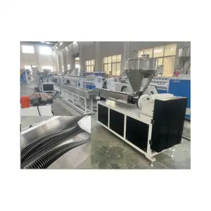 dusting cleaner vacuum suction pipe extrusion machine eva softly spiral vacuum hose production line