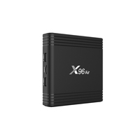 Boîtier TV intelligent X96 air 8k 4 Go 32 Go Android 9.0 Boîtier TV Amlogic S905x3 X96air Android Décodeur
