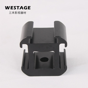 Westage อะแดปเตอร์เสียบแฟลช3ทางสำหรับกล้องโทรศัพท์ไมโครอุปกรณ์สตรีมสดอลูมิเนียมอัลลอยอย่างรวดเร็ว - Product Image 4