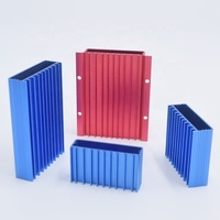 Boîtier de PCB en aluminium extrudé personnalisé de toutes tailles, boîtier métallique de haute qualité pour l'alimentation, les Batteries et les équipements