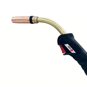 Torche de soudage <span class=keywords><strong>MIG</strong></span>/<span class=keywords><strong>MAG</strong></span> refroidie à l'eau Binzel MB501D d'origine allemande, 500A, cycle de service 100%, gaz CO2/M21, micro-interrupteur à gâchette - Product Image 4