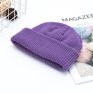 <span class=keywords><strong>Bonnet</strong></span> d'hiver en acrylique 100% personnalisable et pas cher, <span class=keywords><strong>bonnet</strong></span> tricoté à <span class=keywords><strong>pompon</strong></span> uni pour <span class=keywords><strong>femme</strong></span> - Product Image 6