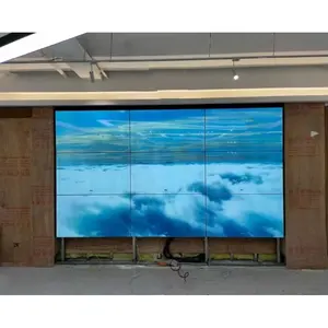 شاشة فيديو جدارية ذات شعار جيد من العلامة التجارية IDB متوفرة بسعر منخفض مقاس 46/ 55 بوصة وشاشة عرض LCD مقاس 46 بوصة لموزعي وكلاء البيع بالجملة