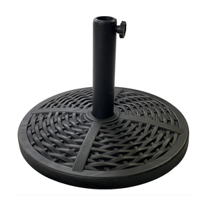 Forme carrée 20kg Base <span class=keywords><strong>en</strong></span> <span class=keywords><strong>béton</strong></span> robuste pour jardin Patio Parasol PE Shell Durable rond extérieur porte-parapluie support - Product Image 4