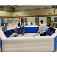 Piscine à balles extérieure gonflable de Gaga d'école avec le ventilateur pour l'événement de sport