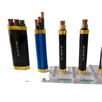 Câble de pompe submersible en cuivre JHS avec gaine en caoutchouc flexible 450/750V 10A 3*2.5mm 90~120 pour systèmes d'alimentation en eau industriels