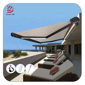 Auvents Extérieurs en <span class=keywords><strong>Aluminium</strong></span>, Gazebo de Jardin Rétractable, Auvent Pare-Soleil en PVC, Pergola, <span class=keywords><strong>Prix</strong></span>, Systèmes de Toit Ouvert Imperméables - Product Image 2