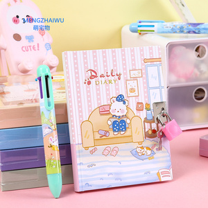 Cuadernos <span class=keywords><strong>de</strong></span> Diario Personalizados para Niñas, <span class=keywords><strong>Venta</strong></span> Caliente en Kuwait, Juegos <span class=keywords><strong>de</strong></span> Papelería <span class=keywords><strong>de</strong></span> Regalo para Niños, Cuadernos <span class=keywords><strong>de</strong></span> Dibujos Animados Rosas y Lindos <span class=keywords><strong>al</strong></span> <span class=keywords><strong>por</strong></span> <span class=keywords><strong>Mayor</strong></span> - Product Image 4