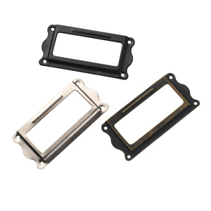 Chinese Style Antique Iron <b>Frame</b> Rectangle 65x31MM Mirror Handle Durable Plated Metal <b>Frames</b> - Product Image 5