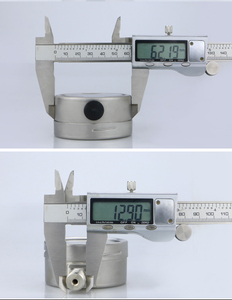 Preço de fábrica 2.5 "1/4 Rosca 10bar/psi Aço Inoxidável Manômetros Fosco para Gás Água Líquido - Product Image 3