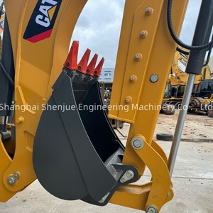 Chargeuse-pelleteuse d'occasion CAT420F, bonne qualité, prix abordable, chargeuse-pelleteuse sur roues Caterpillar 420F, équipement de terrassement - Product Image 5
