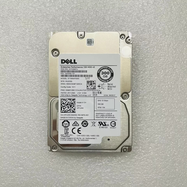 1 Brand New Original Item St300mp0005 300gb 15k Rpm 12gb/s 128mb 2.5" Sas Hdd Hard Drive Plc