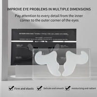 Masque pour les yeux hydratant anti-rides OEM en promotion, réduction des cernes, masque en feuille de collagène hydrolysé