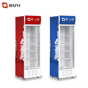 Siêu Thị Thương Mại Cửa Kính Đồ Uống Cho Cola Uống Sữa Hiển Thị Mát Máy Làm Lạnh Tủ Lạnh - Product Image 1