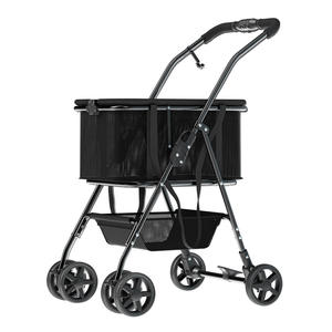 एक हाथ से मोड़ने योग्य वियोज्य पालतू कुत्ते की घुमक्कड़ - Product Image 1