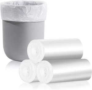 Bolsas de Basura Desechables Resistentes - Sin Perfume, 4 Galones, Material PET, para Baño, Cocina, Dormitorio - Product Image 1