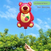 Ballons en aluminium à motifs de dessins animés - Grands ballons portables de 18 à 36 pouces pour les fêtes d'anniversaire des enfants, la décoration des garderies et des salles de classe (Vente en gros MO...