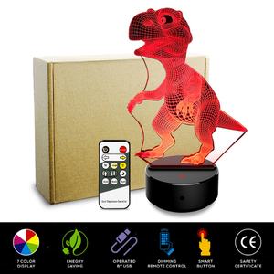 Nueva Lámpara LED de Noche con Base de Acrílico para Mesa/Escritorio, con Foto Personalizada, Ilusión Óptica 3D Creativa, Anime, Decoración para Habitación Infantil, Lámpara de Navidad - Product Image 5