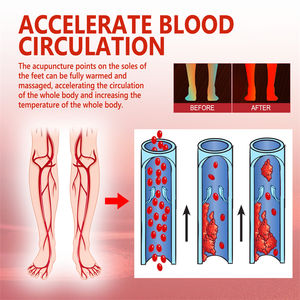 Houkea 1 paire de points d'acupuncture chaussettes de massage <span class=keywords><strong>auto</strong></span>-chauffantes ski course à pied <span class=keywords><strong>neige</strong></span> pelleter snowboard chaussettes chaudes pour l'hiver - Product Image 6