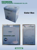Lampe Loupe de Table 3D Industrielle, Lampe Loupe de Laboratoire, Lampe Loupe de Bureau pour Diamants