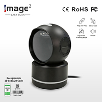 Escáner de Código de Barras de Escritorio 2D T780, Lector USB con Cable, Omnidireccional, Manos Libres, Escaneo de Códigos QR de Pantalla