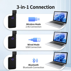 Máy quét mã vạch dahao Ống wearble Sạc Dock tự động Kho clip siêu thị trở lại RFID CCD giá rẻ máy quét mã vạch - Product Image 4