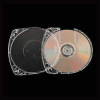 Boîtier de Rangement de Disques de Jeu UMD PSP Transparent de Remplacement, Étui Coque de Protection pour Sony PSP1000 /2000 /3000, Accessoires de Réparation