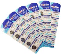 Pkcell-batería de litio para control remoto de coche, pila de botón CR 1225 1616 1620 1632 2016 2025 CR2032, 3V
