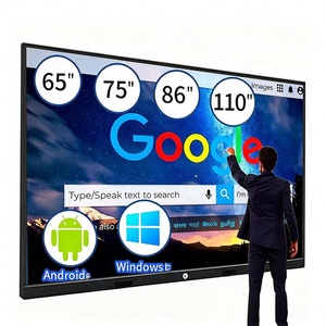 Pantalla LCD de 65/75/85/86/98/110 Pulgadas, Pizarra Digital Inteligente, Equipo Educativo, Pizarra Interactiva - Product Image 1