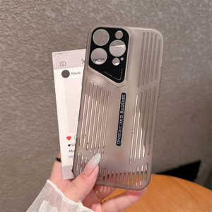 Nueva funda trasera de refrigeración hueca para VIVO X100 Pro, funda de teléfono móvil translúcida con respiración de malla de refrigeración para <span class=keywords><strong>IPhone</strong></span> 16 15 14 Pro - Product Image 6